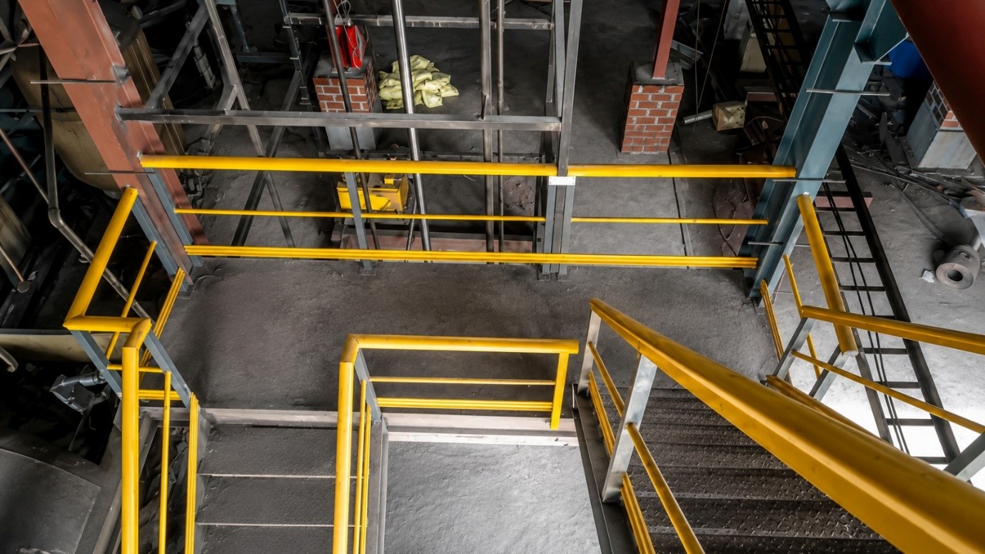 FRP Structure Staircase & Hand Railing